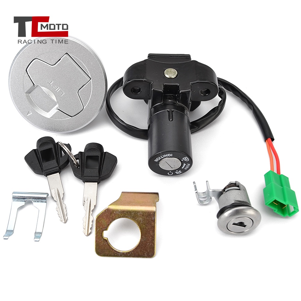 GSX 150 Fuel Tank Cap Seat Ignition Switch Key Set For Suzuki GSX150
