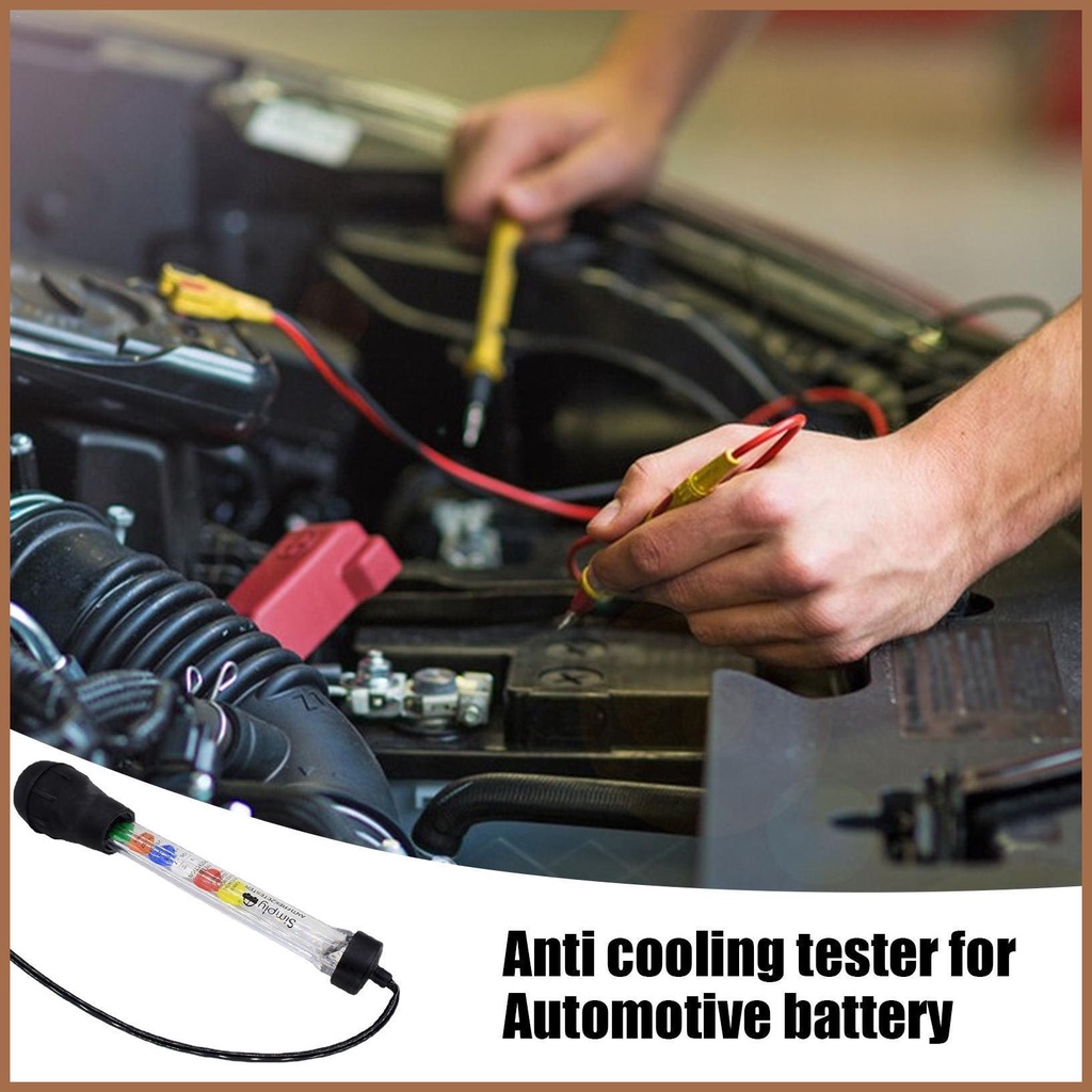 Coolant Tester Automotive Professional Hydrometer Antifreeze Tester Auto Engine Rapid Test