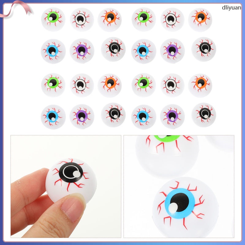 Colorful Eyeball Bounce Party Prop Craft DIY Playing Toy Halloween
