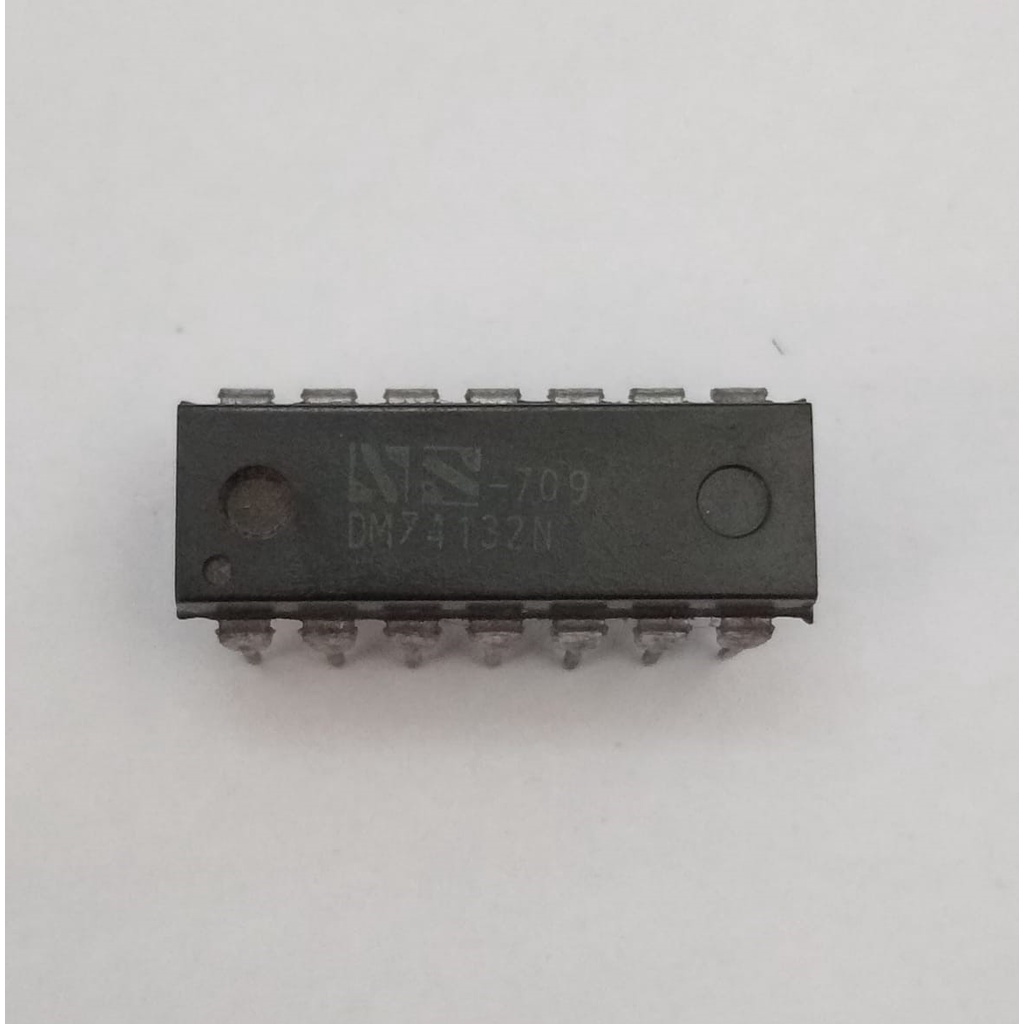 Ic DM74132N Quad 2-Input NAND Gates With Schmitt Trigger | Shopee Malaysia