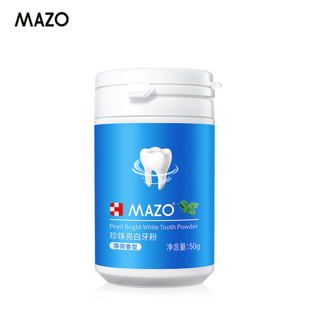 Mazo Pearl Bright White Tooth Powder Clean Teeth Yellow Teeth Smoke ...