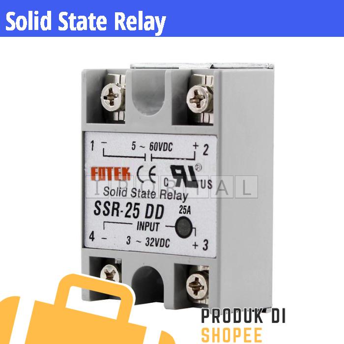 DC to DC Solid State Relay SSR with protective casing | Shopee Malaysia