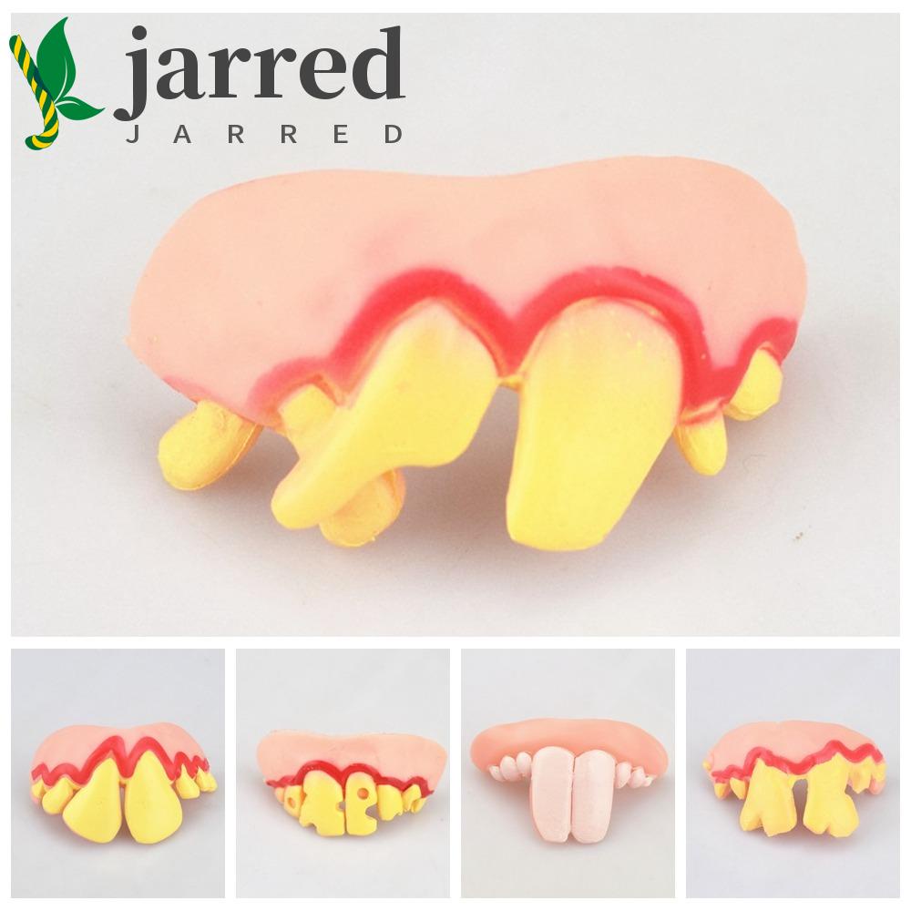 JARRED Funny Dentures, Denture Gags 10 Style Fake Denture Teeth, False ...