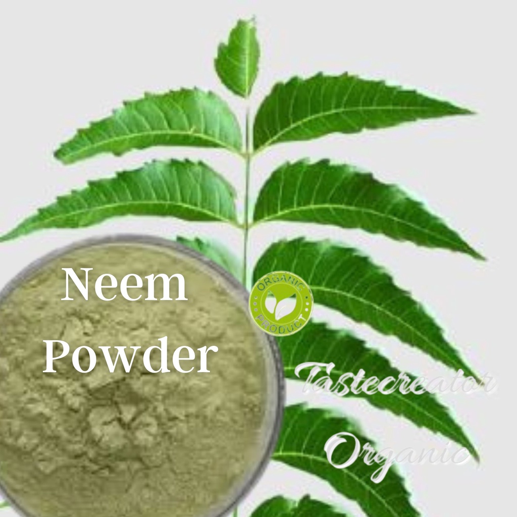 Neem leaf Powder 食用 印楝叶粉 250g Edible Grade Neem Leaves Serbuk masak ...