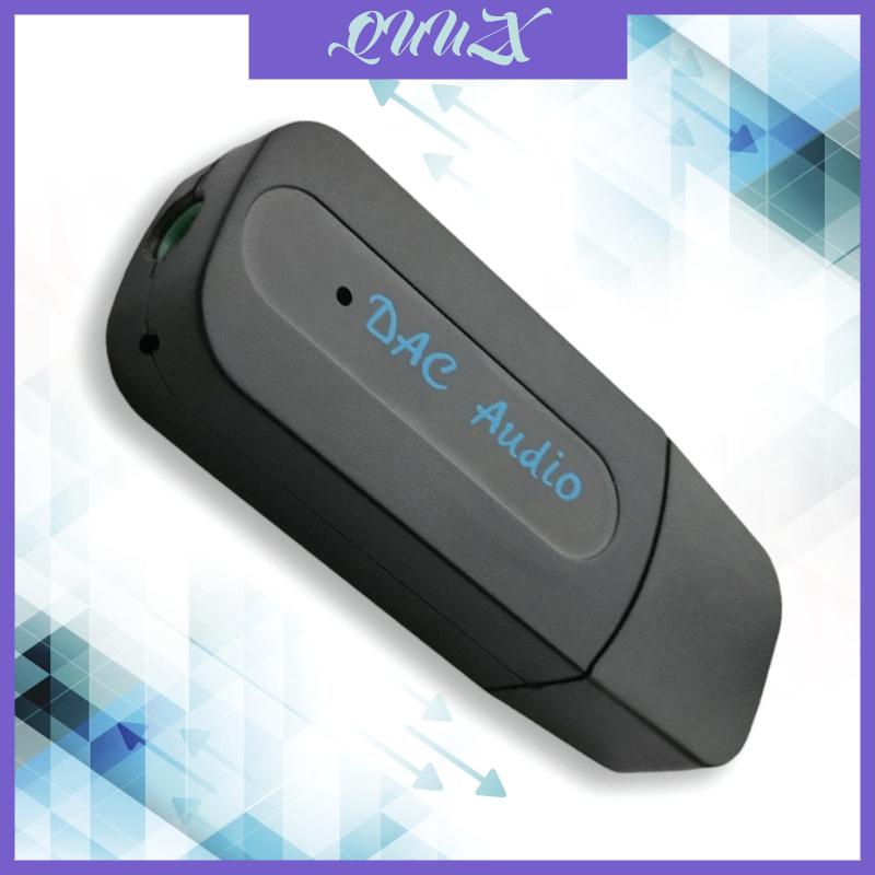 QUU USB Sound Card Computer External Sound Card Module Laptop Sound