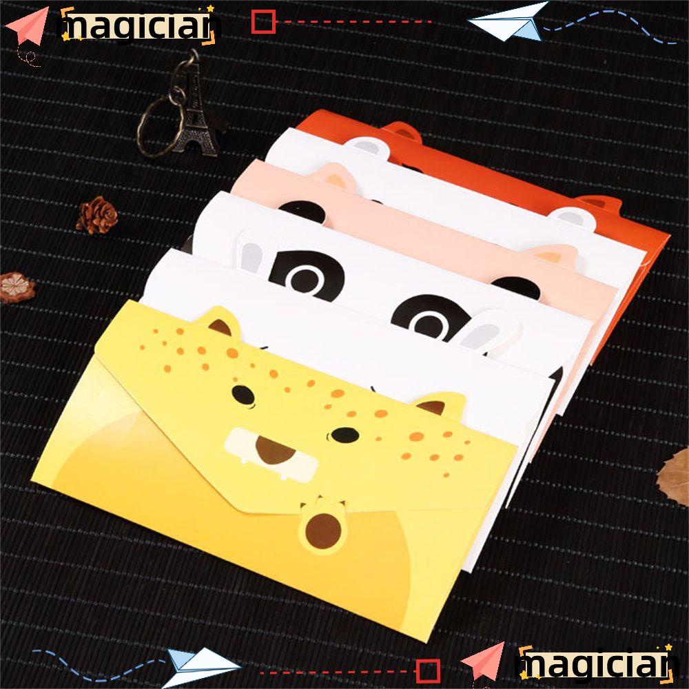MAGIC Invitation Card Year Best Wishes Party Supplies Cartoon Envelope