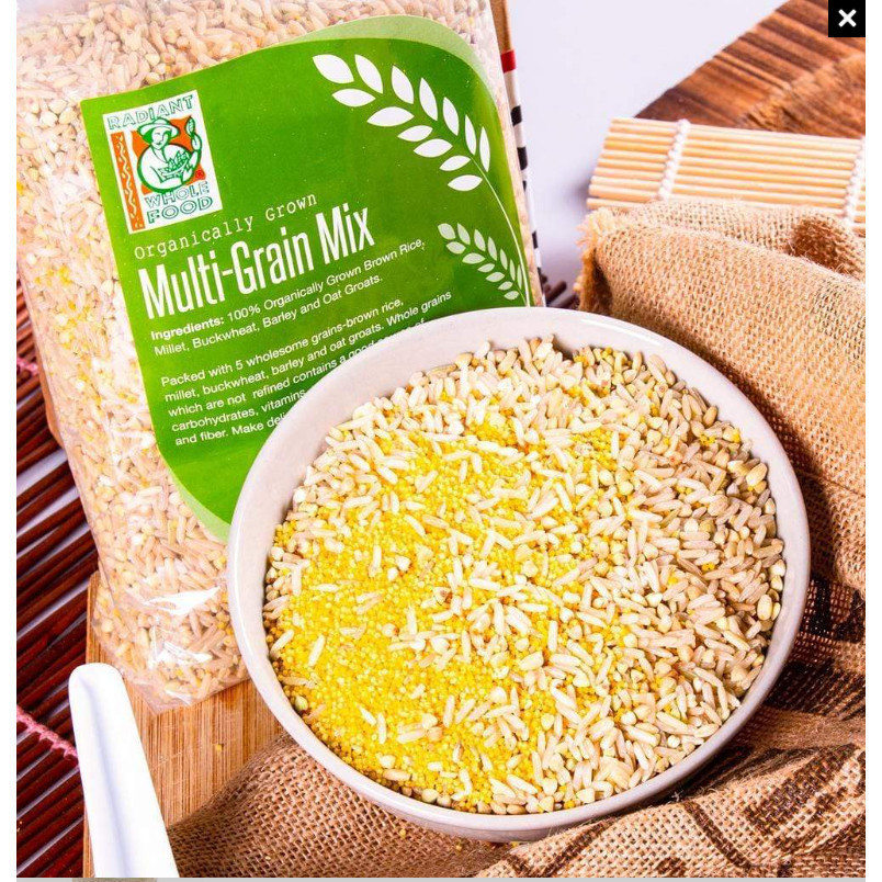 Radiant Organic Multigrain Rice 1KG | Shopee Malaysia
