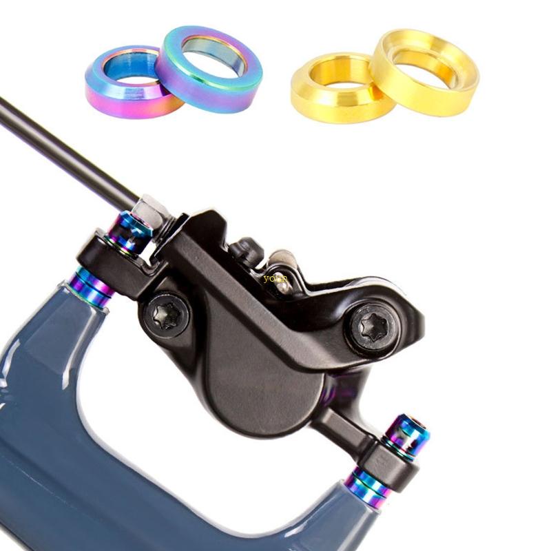 youn 4x Set for Titanium M6 Concave And Convex Washer Spacer for