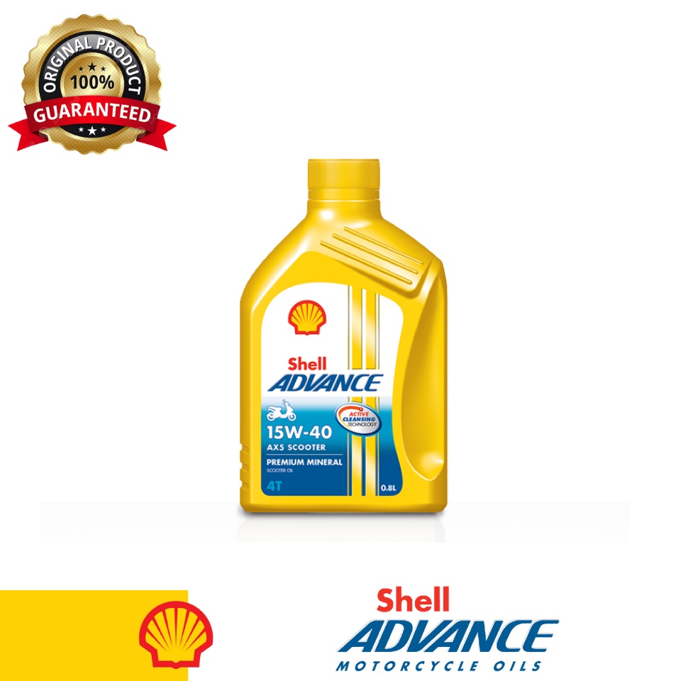 Original (Pasaran Malaysia) 550045612 SHELL ADVANCE 15W40 GEAR OIL 80W