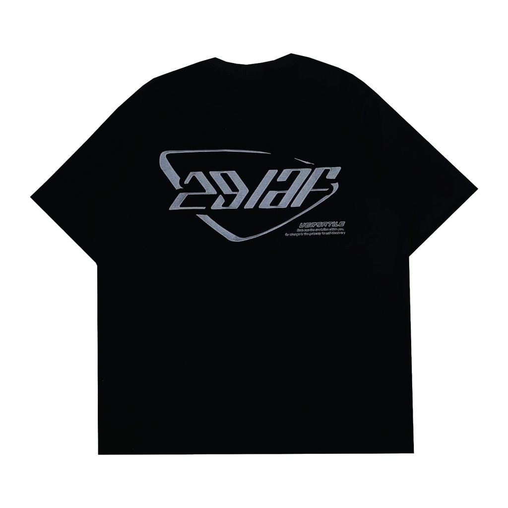 EGLAF Versatile Logo Oversize T-shirt Black | Shopee Malaysia