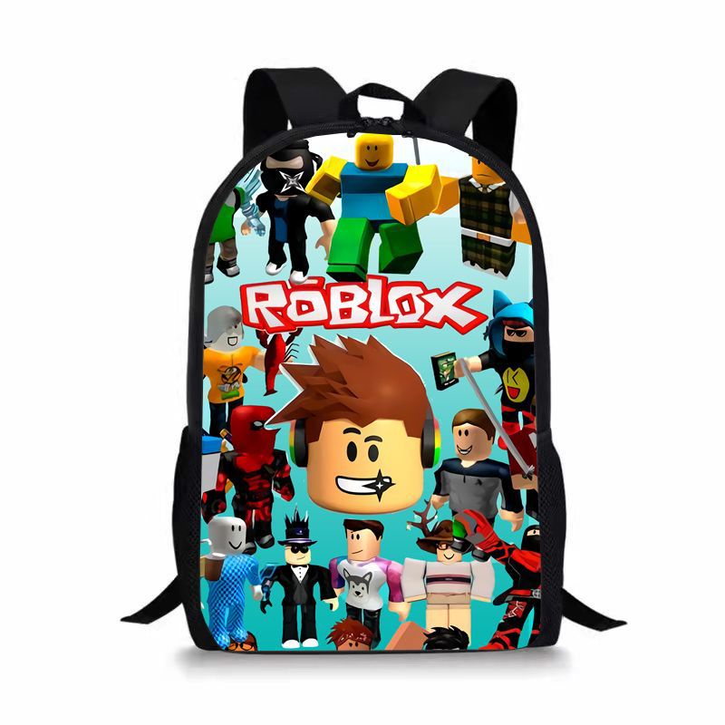 Roblox ROBLOX Backpack for Primary and Secondary School Students Boys