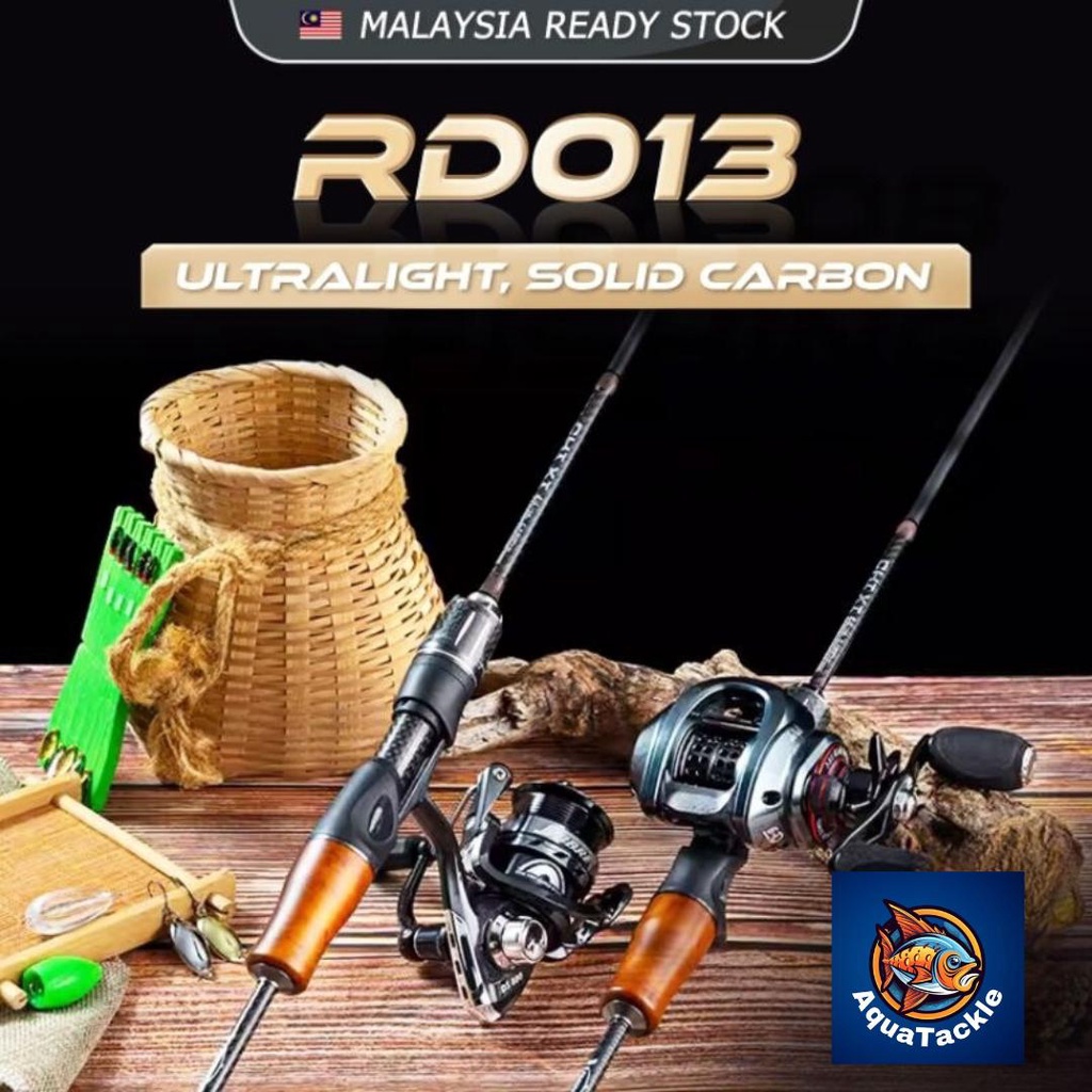 AquaTackle - 【RD013】Ultralight Solid Carbon Fishing Rod JORAN