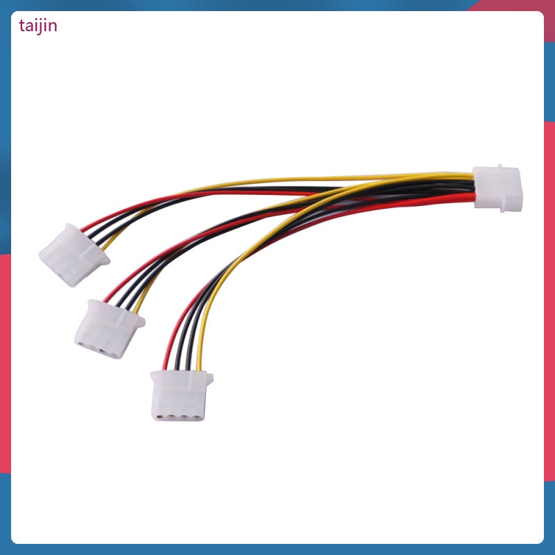 1Pc CPU 4 PIN Fan Extention Cables 4P Adapter Cable Computer Case