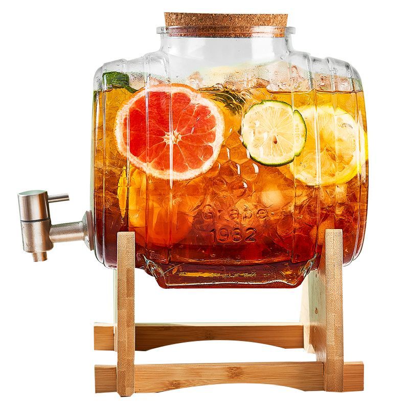 Selfservice beverage kegs cold kettle glass fruit tea kegs mixers beer