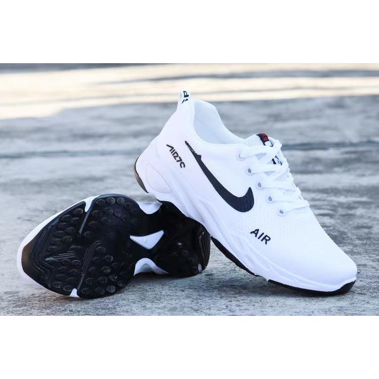 Sports and leisure running shoes men's high rise shoes 2024 new white ...