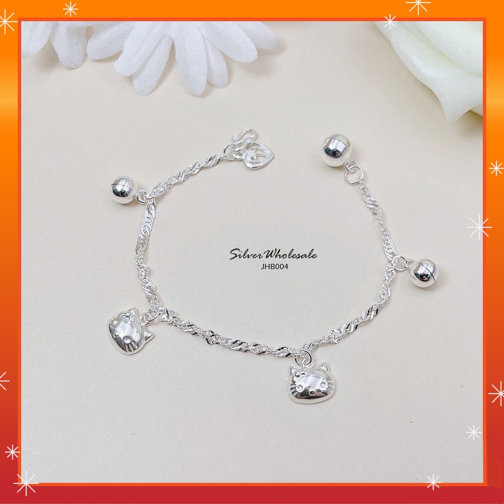 Hello deals kitty anklet