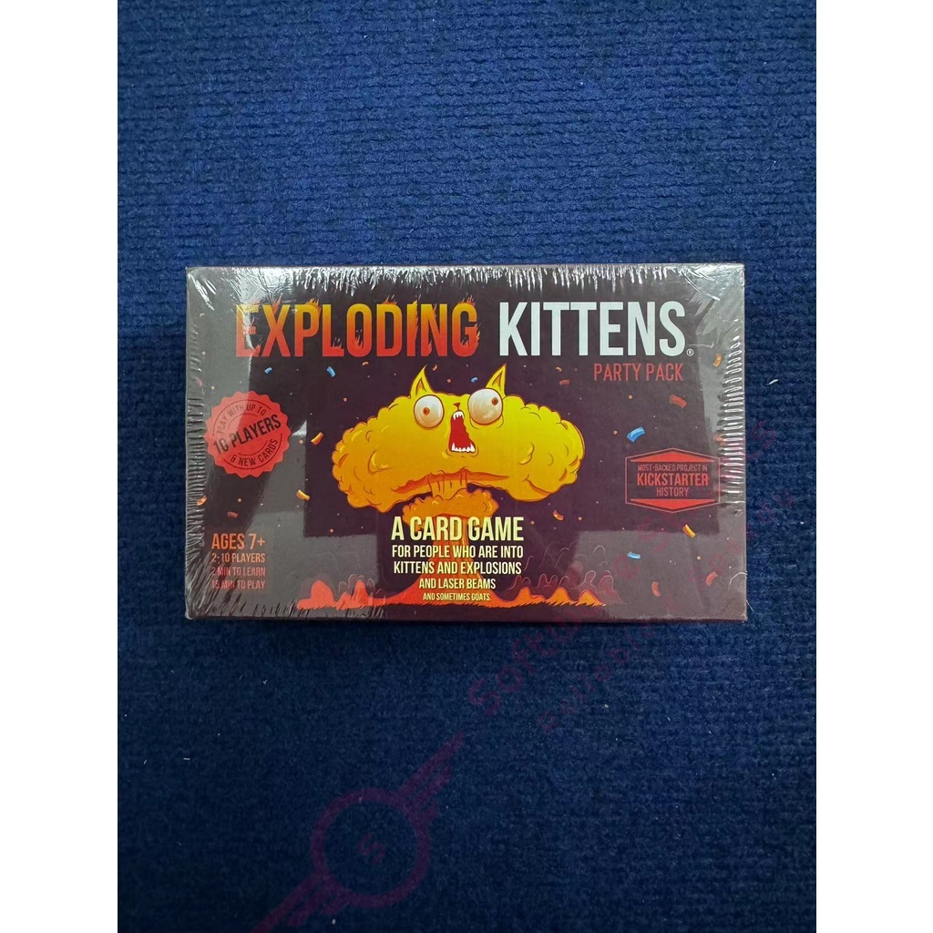 Exploding Kittens NSFW Imploding Streaking Kittens Expansion Pack Party Fun Card Games (English