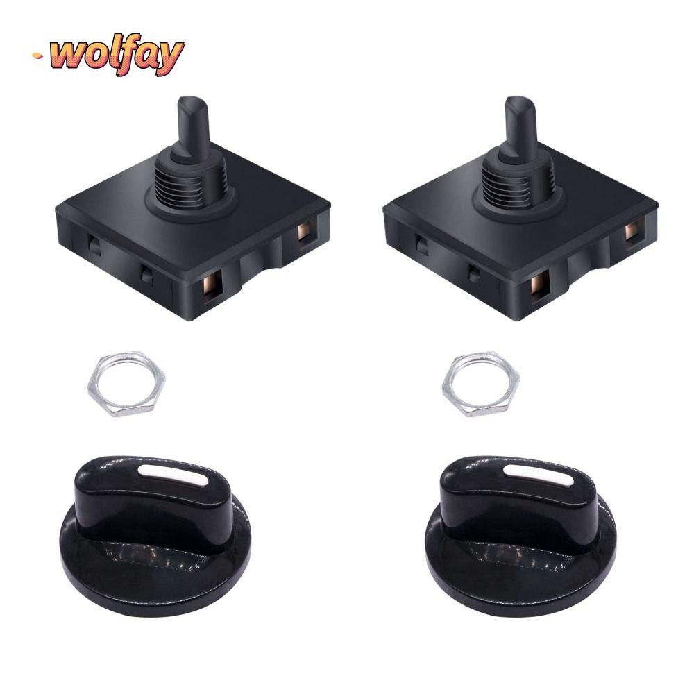 WOLFAY Rotary Switch, 4 Position 3 Speed 13A-125V/10A-250V, Universal ...