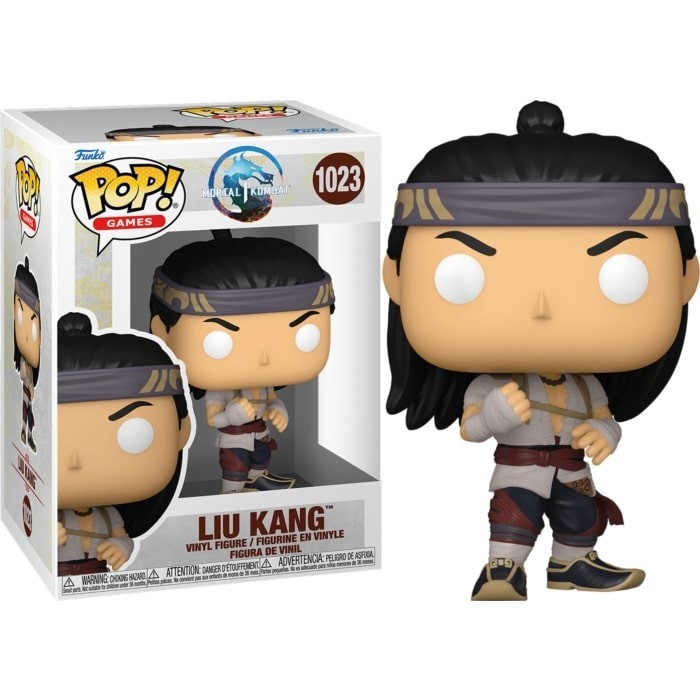 Funko Pop! Games: Mortal Kombat – Liu Kang – Vinile 9cm - 2