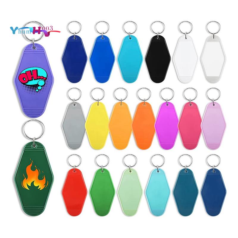Vintage Motel Keychains Blanks for Sublimation Vinyl DIY Crafting Keychain Shopee Malaysia