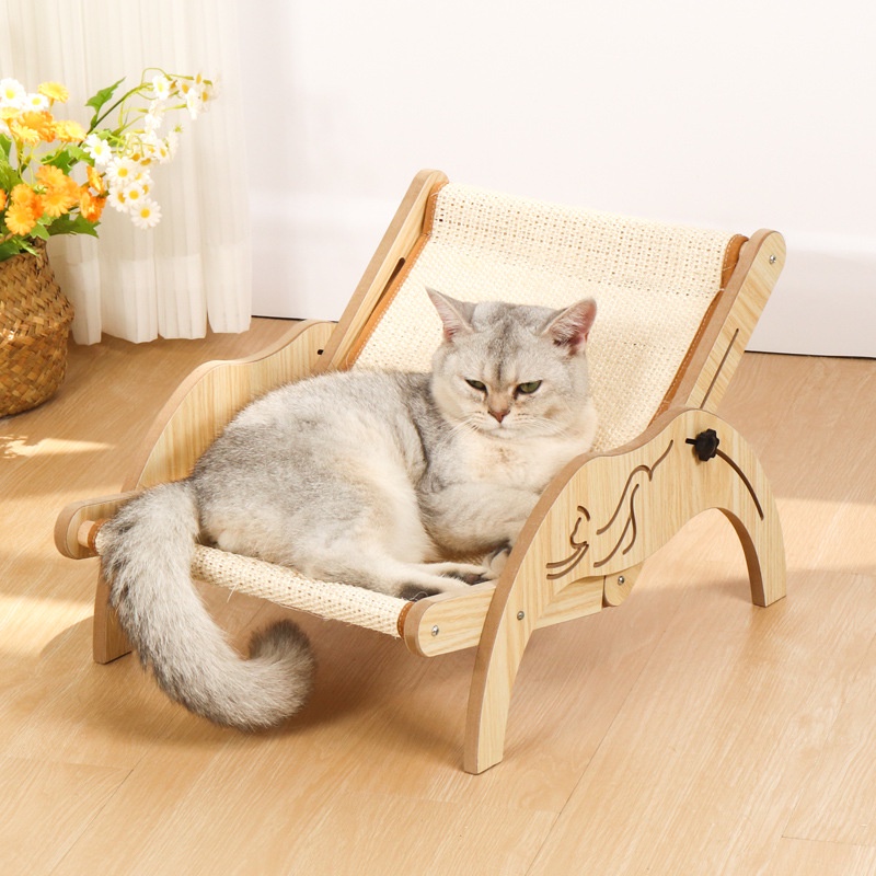 [ins Style] Cat Reclining Chair Influencer Bed Chair Small Beach Chair