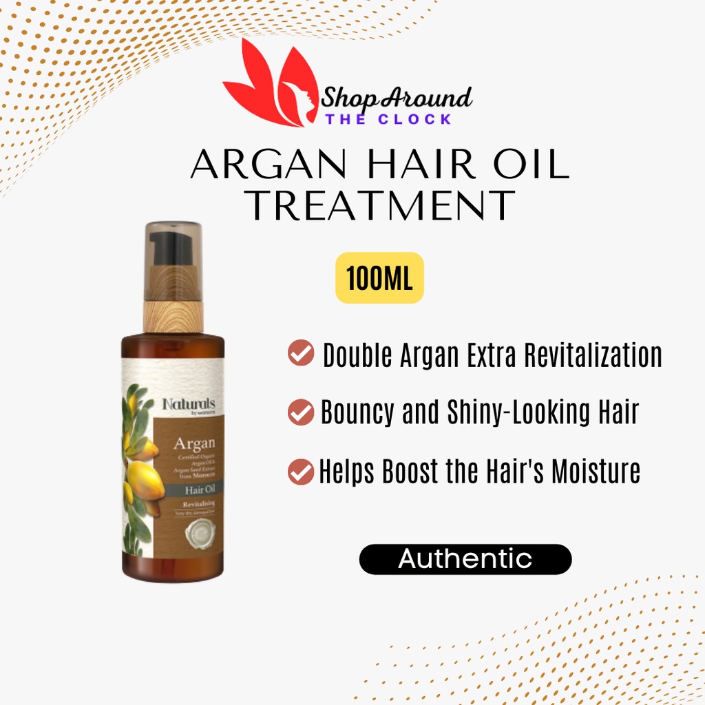 Watsons Argan Hair Oil Treatment (100ml) Shopee Malaysia