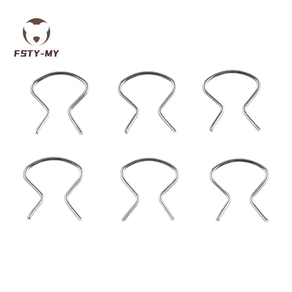 Horseshoe Clips Left Plastic Right Sliver Crank Retainer For Chevrolet