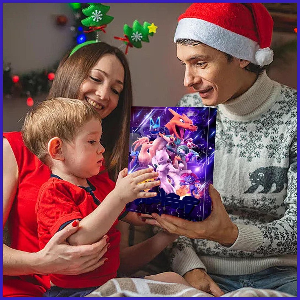 Cartoon Advent Calendar Cartoon Figures 24pcs Mini Figures Advent