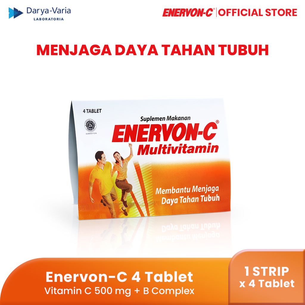 Rmws EnervonC Tablets Vitamin C And B Complex Contains 4 Tablets (1