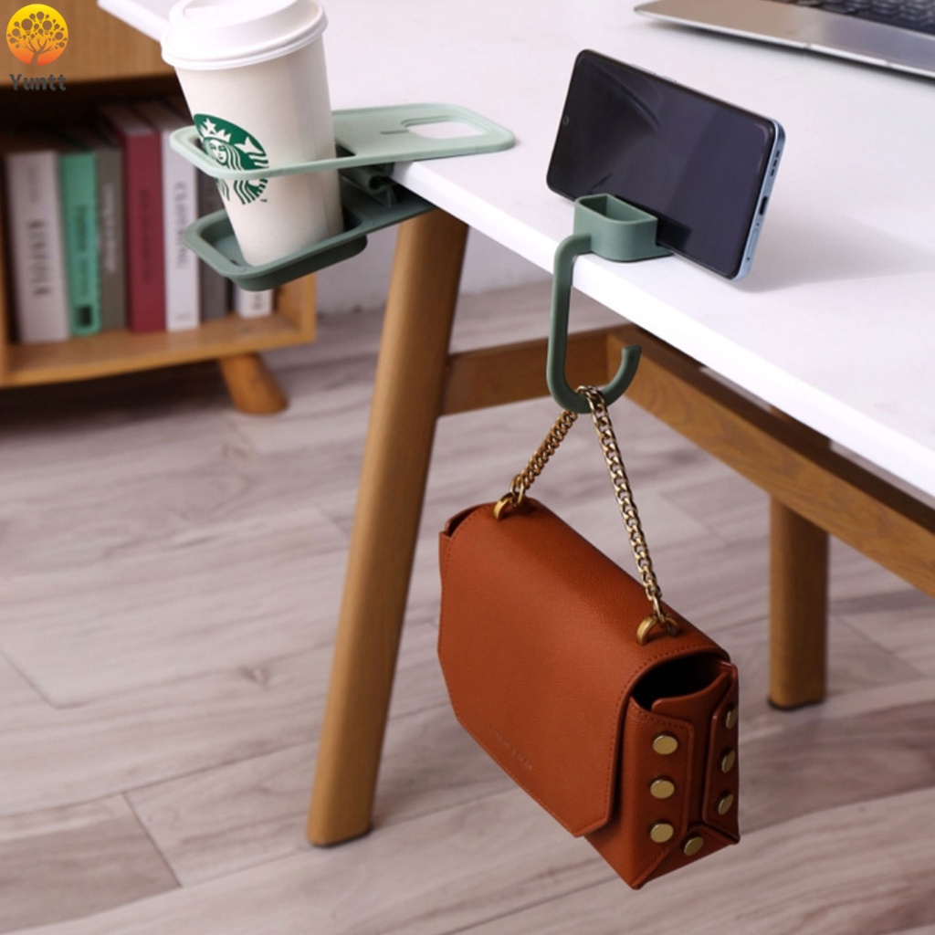 new Creative Cup Holder Table Side Water Cup Shelf Office Desktop