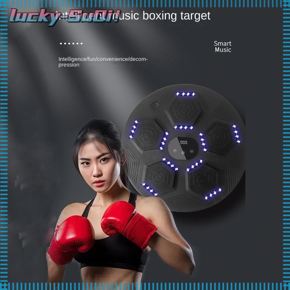 LUCKYSUQI Smart Music BoxingBluetooth Punching Pad Fitness Exercise