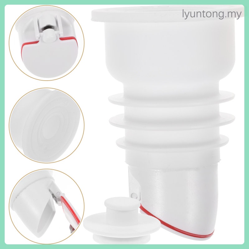 Floor Drain Backflow Preventer Silicone Shower Core Sewer Cover Hose