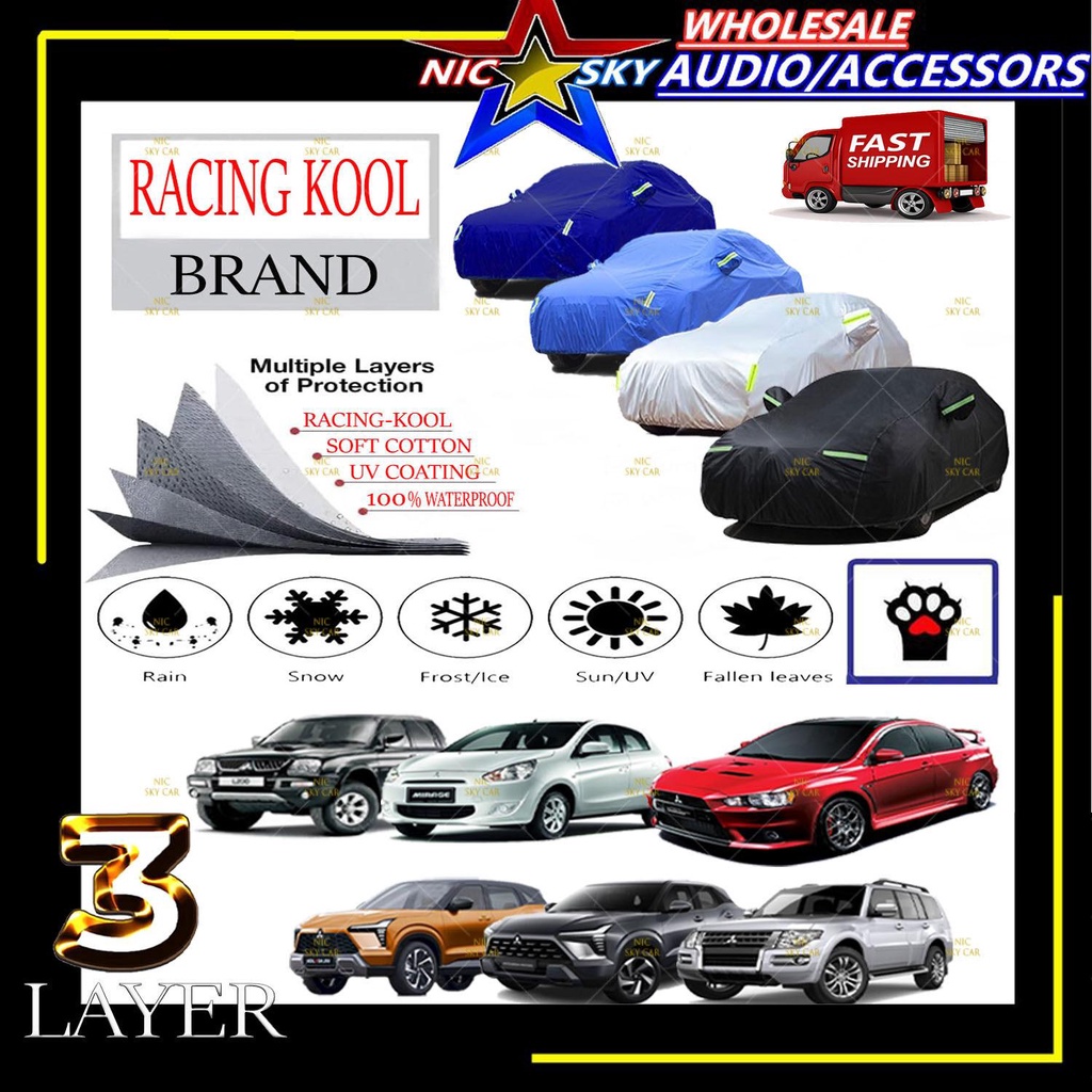 Mitsubishi Destinator Racing Kool Protection Resistant Car Cover ...