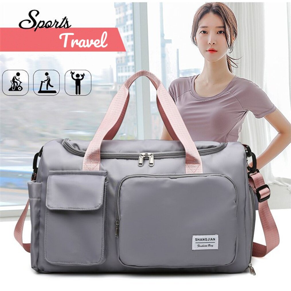 Thick Material Travel Bag Duffel Bag Waterproof Beg Baju Travel Murah