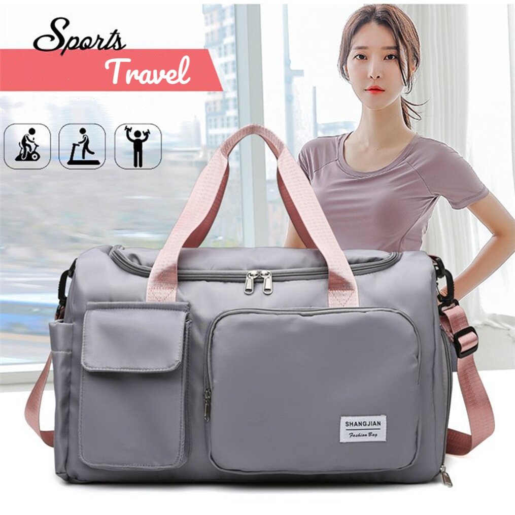 Thick Material Travel Bag Duffel Bag Waterproof Beg Baju Travel Murah ...