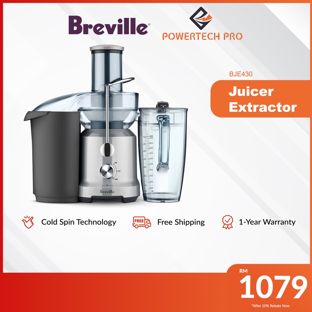 Breville The Juice Fountain® Cold with Cold Spin Technology™ 2 Speed