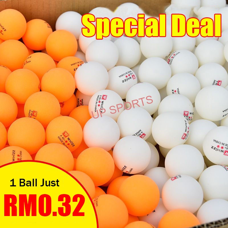 【150pcsRM47.99】Table Tennis Training Balls Ping Pong Practice Balls