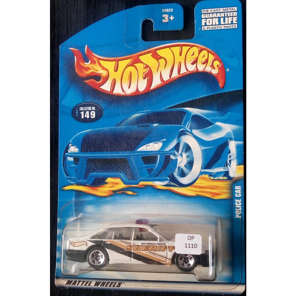 Hot Wheels Police Car Sheriff White Shopee Malaysia