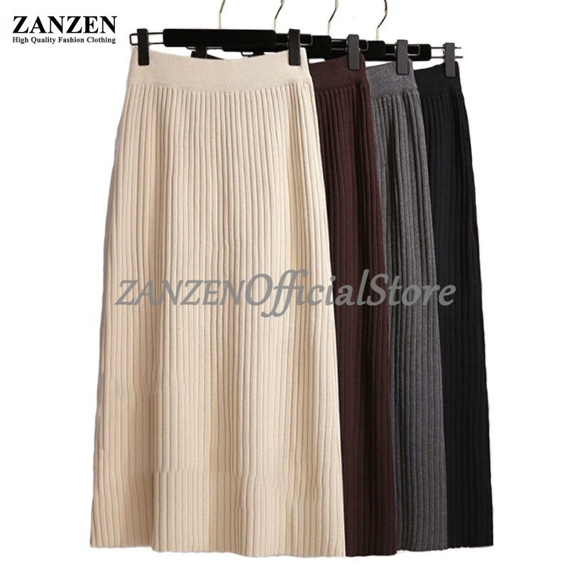 Women's High Waist Bodycon Maxi Pencil Skirt - Slim Fit, Tassel Detail, Ankle Length, Stretchy Fabric - View #9