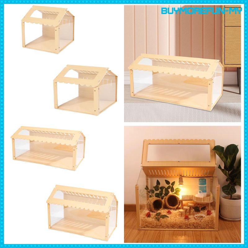 Curated visual reference: Fresh Look at Buymorefunmy Wooden Hamster Hideout Exercise Toy Tunnel Assembled