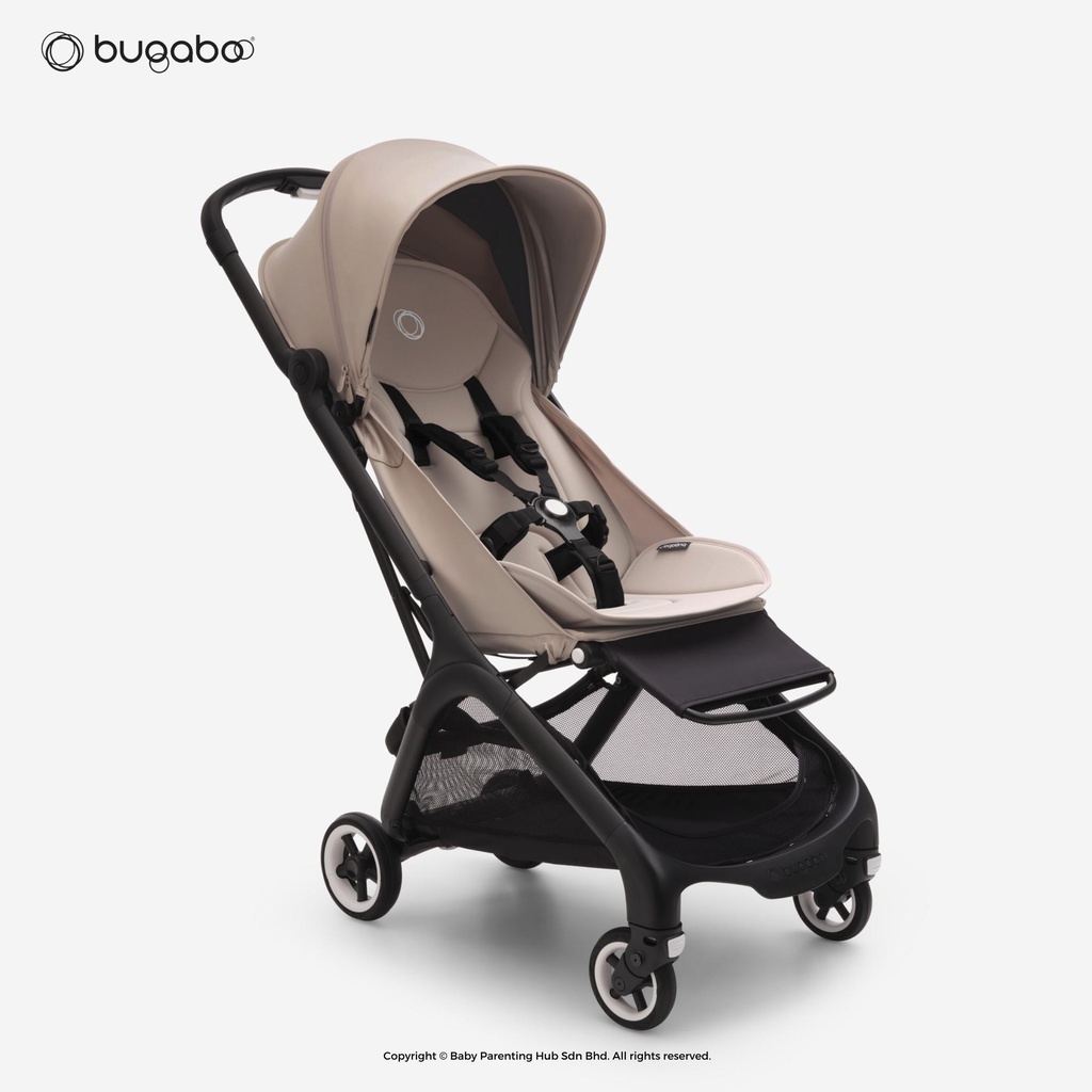 Bugaboo Butterfly Complete Stroller Black & Dessert Taupe Shopee Malaysia
