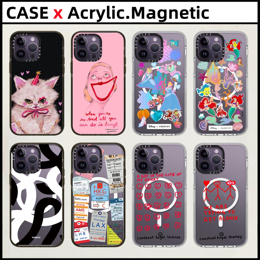 CASETIFY【Disney Princess】Acrylic Casing For iPhone 15 Pro Max