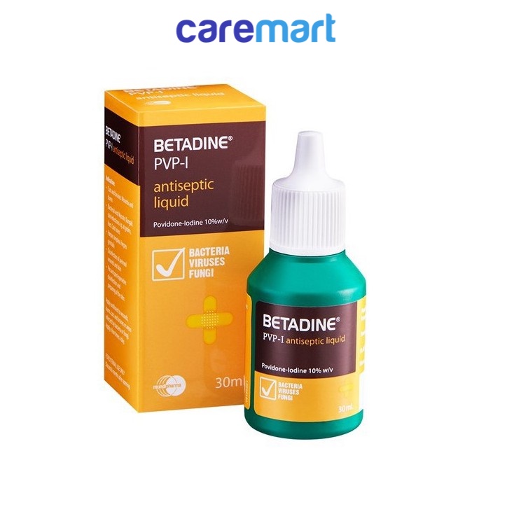 BETADINE PVPI ANTISEPTIC LIQUID 30ML (EXP 11/2025) Shopee Malaysia