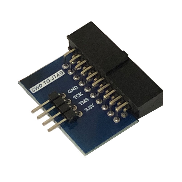 Swd to JTAG Adapter Board 20P2.54mm Pitch JTAG to 4P Pin SWD Interface