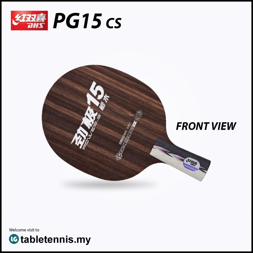 DHS Power G PG15 Table Tennis Wood Blade Bat Paddle Racket PenholdCS