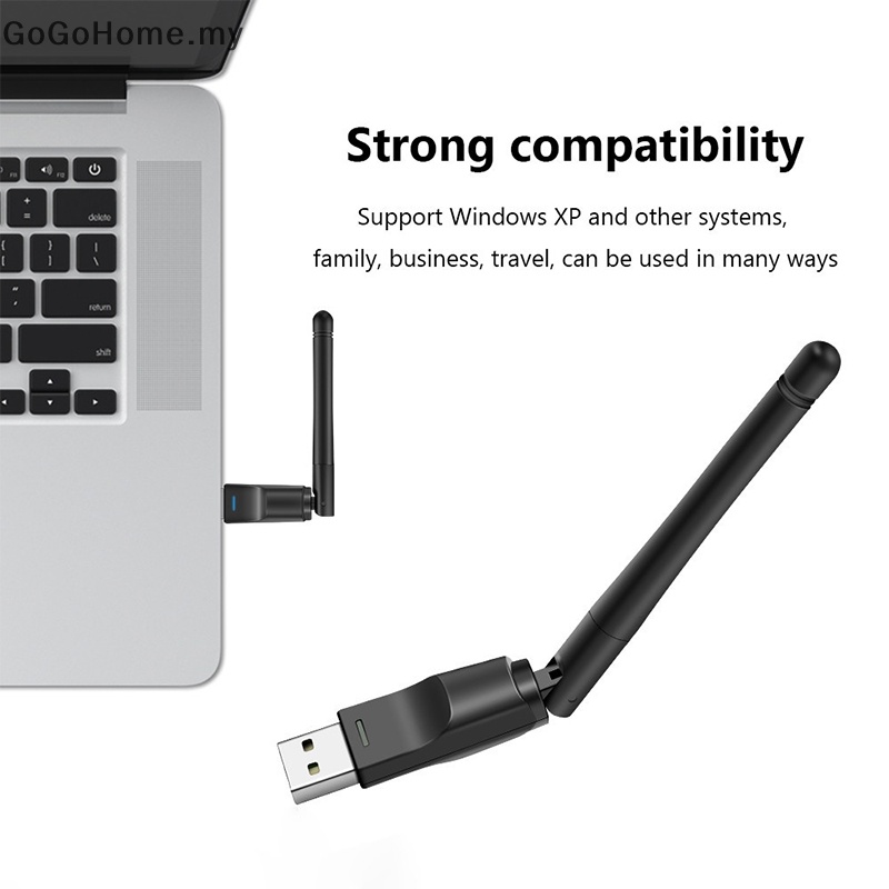 GOG MT7601 Mini USB WiFi Adapter 150Mbps Wireless Network Card RTL8188 ...