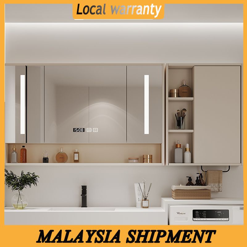 Bathroom Smart Mirror Cabinet Wall Hung Bathroom Cabinet with Mirror ...