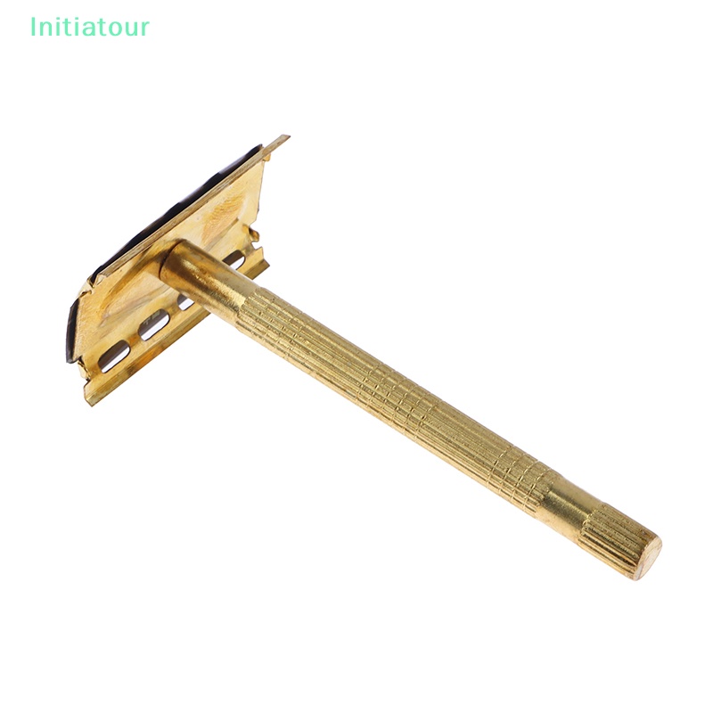 Initiatour Stainless Steel Safety Razor With Box Handle Razor Manual ...