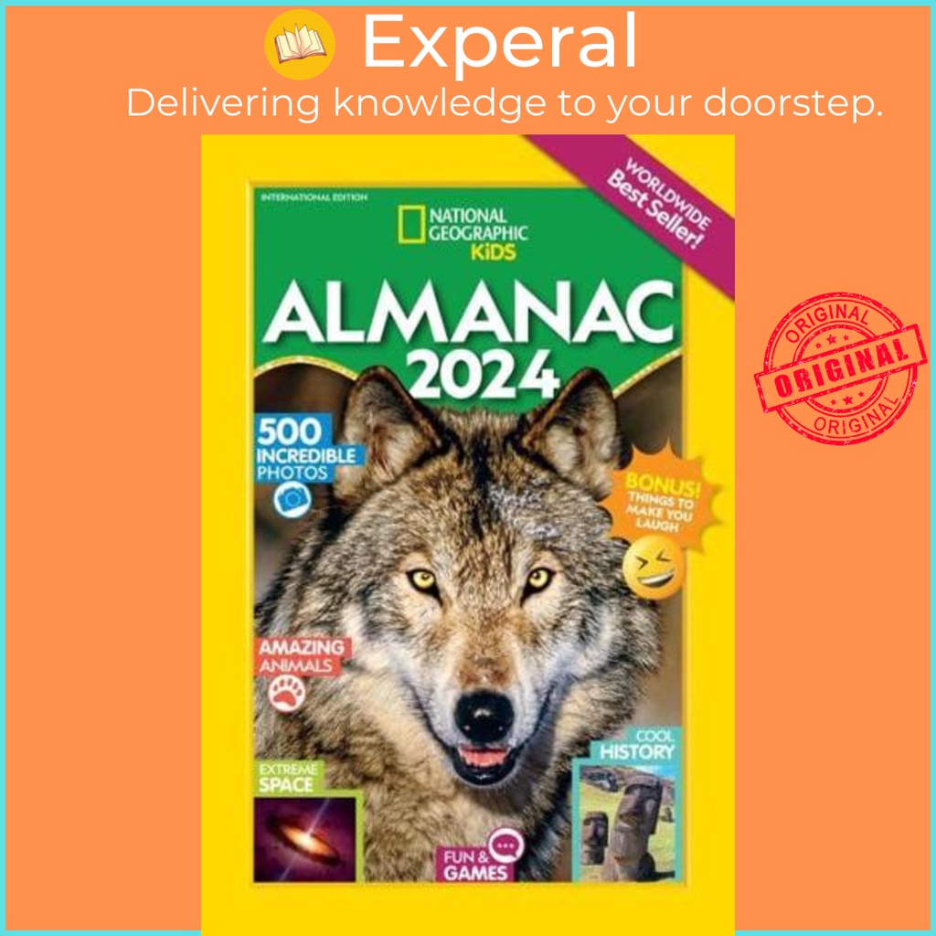 [English 100 Original] National Geographic Kids Almanac 2024 (I by