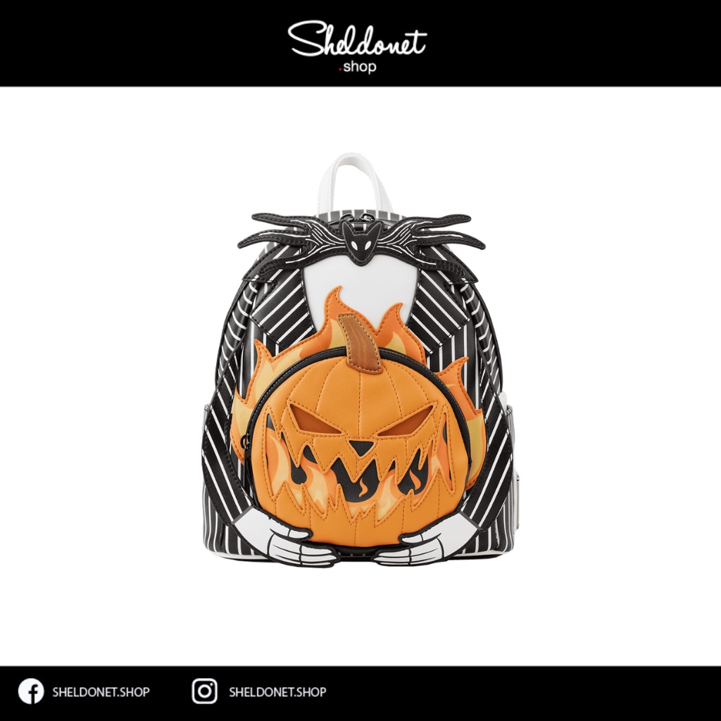 Loungefly Disney Nightmare Before Christmas Jack Pumpkin Head Mini ...